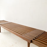 John Keal for Brown Saltman Expandable Slat Bench