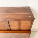 Mid Century Modern American of Martinsville Highboy Dresser