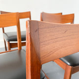 Set of 6 Danish Teak Dining Chairs