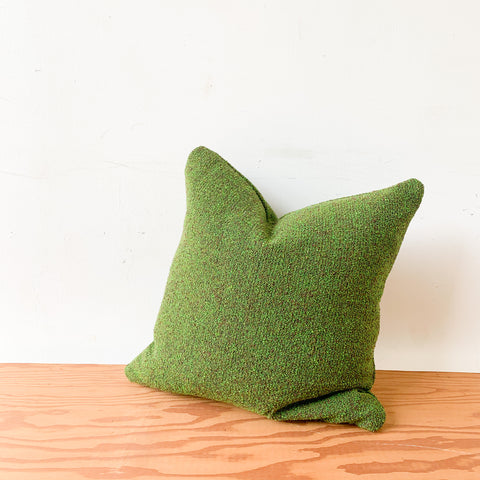 Nubby Green Pillow
