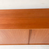 Danish Teak Tambour Door Dresser