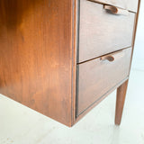 Mid Century Modern Walnut Executive Desk