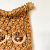 Vintage Macrame Owl