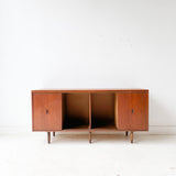 Mid Century Cherry Media Cabinet