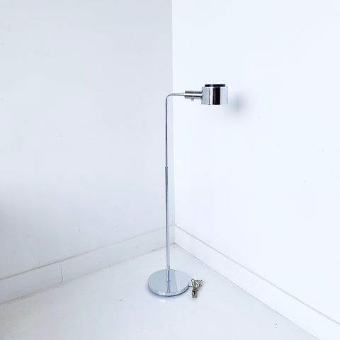 Vintage Chrome Floor Lamp