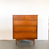 Mid Century Modern Highboy Dresser