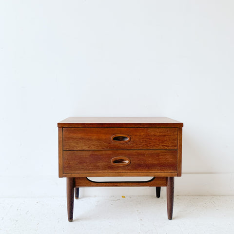 Dixie Nightstand with Oval Handles