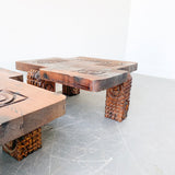 Pair of Vintage Side Tables by Witco