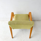 Mid Century Modern Thonet Lounge Chair with New Upholstery