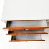 Mid Century Modern Raymond Loewy Desk with Storage Cabinet
