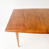 Mid Century Walnut Dining Table w/ 3 Leaves