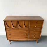 Mid Century Modern Broyhill Brasilia Magna Highboy Dresser