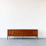 Mid Century Modern Lane Tuxedo Credenza/Buffet