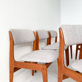 Set of 6 Teak Dining Chairs