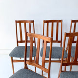 Set of 8 Schionning & Elgaard Danish Modern Teak Dining Chairs