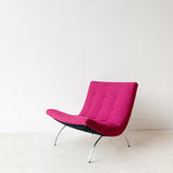 Milo Baughman Scoop Chair w/ New Upholstery