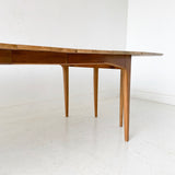 Mid Century Modern Drexel Profile Dining Table with 3 Leaves