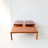 Teak Coffee and End Table Set