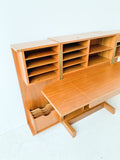 Mummenthaler & Meier Teak Magic Box Folding Desk Cabinet