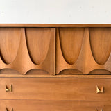 Mid Century Modern Broyhill Brasilia Magna Highboy Dresser