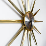 Vintage Brass Clock by Waltham