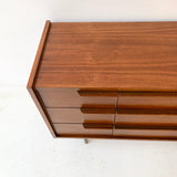 Mid Century Modern Walnut Dresser