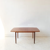 Mid Century Gustav Bahus Dining Table with 2 Leaves