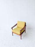 Danish Teak Fabian Lounge Chair w/ New Upholstery