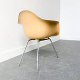 Mid Century Modern Herman Miller Yellow Shell Chair