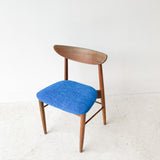 Mid Century Desk Chair w/ New Upholstery