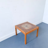 Danish Teak Coffee and End Table Set by Gansto Mobler
