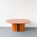 Mid Century Cherry Dining Table with Pop Up Leaf by Skovby