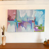 “Skyline” Abstract Painting by Megan Walsh