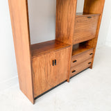 Rosewood Room Divider/Media Center