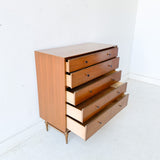 Mid Century Modern Highboy Dresser by Harmony House