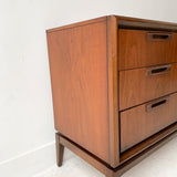 Mid Century Walnut 9 Drawer Dresser