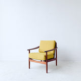 Danish Teak Fabian Lounge Chair w/ New Upholstery