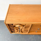 Mid Century Modern Brutalist Low Dresser
