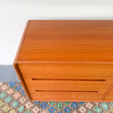 Mid Century Modern 6 Drawer Teak Dresser
