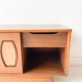 Mid Century Sideboard with Sliding Doors by Young