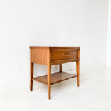 Mid Century Modern Broyhill Forward Nightstand