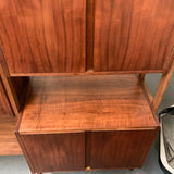 Mid Century Modern Walnut Wall Unit