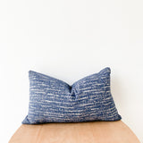 Blue/White Pattern Pillow