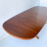 Danish Teak Niels Moller for Gudme Dining Table with 2 Leaves