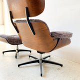 Eames Style Lounge Chair & Ottoman for Leathercraft
