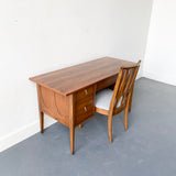 Mid Century Modern Broyhill Brasilia Desk and Chair