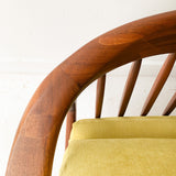 Milo Baughman with New Chartreuse Upholstery