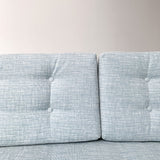 Rowe Sofa with New Light Blue Upholstery