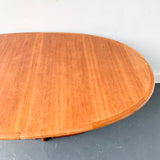 Mid Century Cherry Dining Table with Pop Up Leaf by Skovby