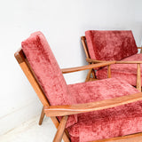 Mid Century Modern Sofa and Matching Chair - New Upholstery